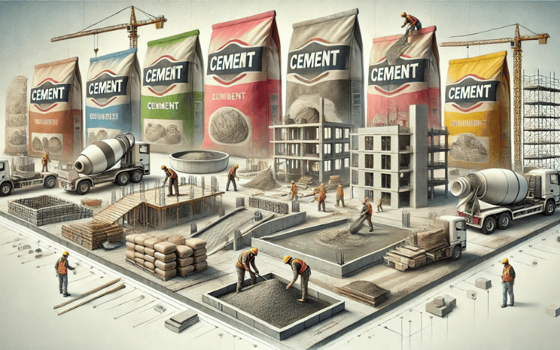 Farklı Çimento Ürünleri ve Özellikleri